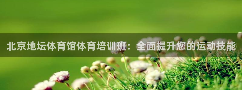 尊龙网站登录：北京地坛体育馆体育培训班：全面提升您的运动技能