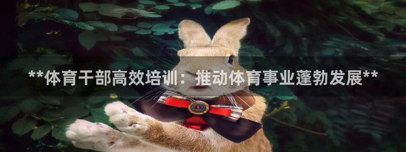 凯时AG网：**体育干部高效培训：推动体育事业蓬勃发
