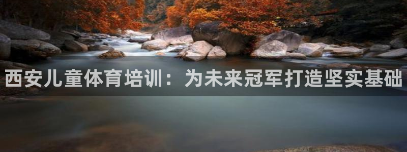 尊龙科技：西安儿童体育培训：为未来冠军打造坚实基础